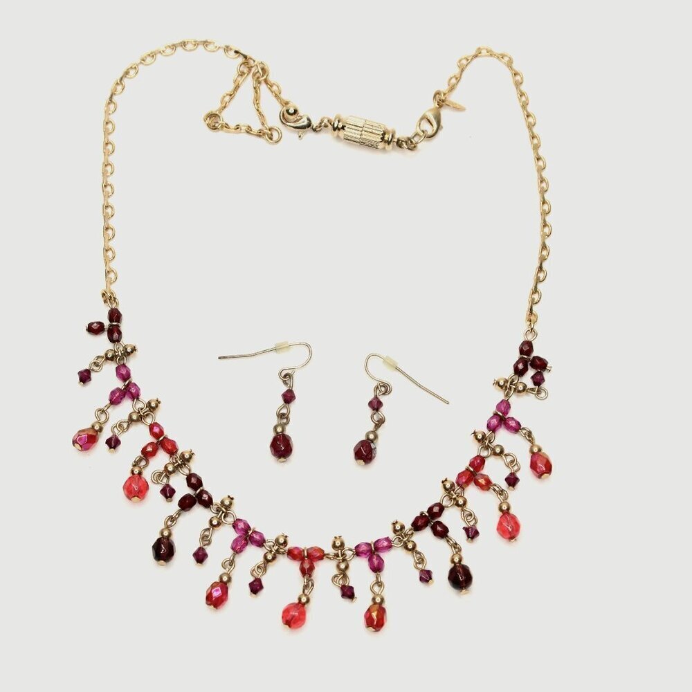 Avon Love Rain Necklace and Earrings Set